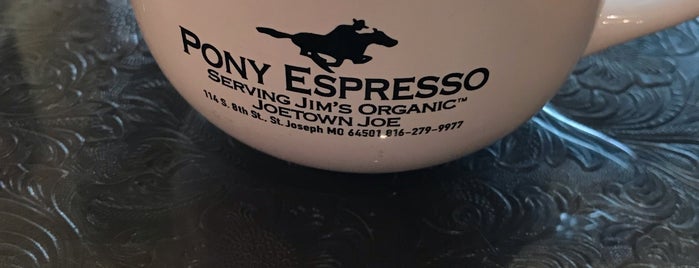 Cafe Pony Espresso is one of Do: St. Joseph ☑️.
