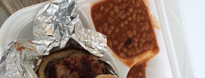 Smokin Hawgs Barbecue is one of Food Worth Stopping For.