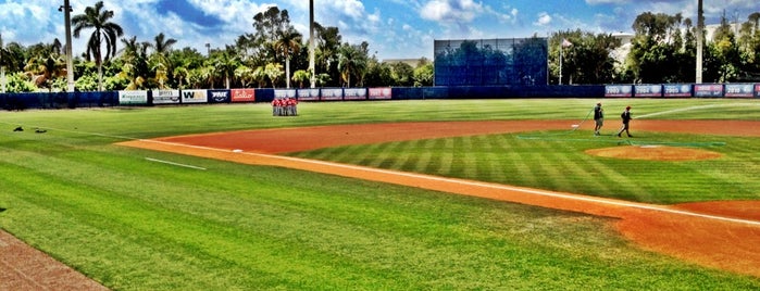 Baseball Stadium is one of Top 10 Places to Visit Before Graduating from FAU!.