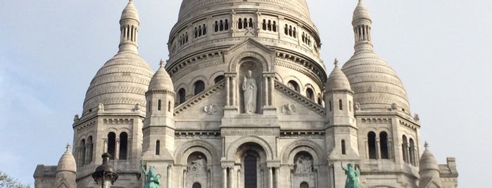 Basilika Sacré-Cœur is one of Paris.