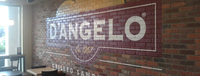 D'Angelo Grilled Sandwiches is one of Lugares favoritos de Erin.