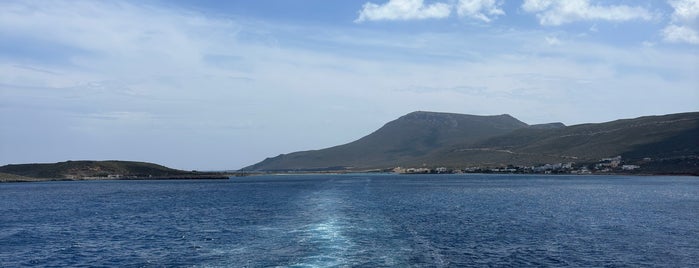 Diakofti Port is one of kythira.