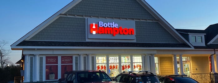 Bottle Hampton is one of Hampton Bays.