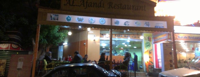 Al-Afandi Restaurant is one of Hadi'nin Beğendiği Mekanlar.