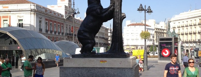 Puerta del Sol is one of [Madrid] 2. PERM; Community.