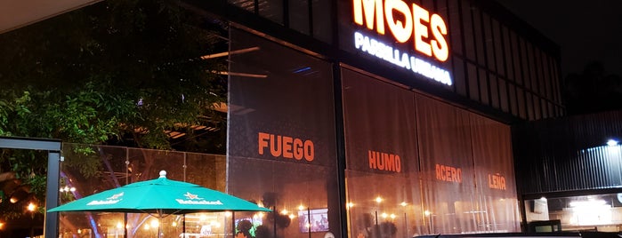 Moes Parrilla Urbana is one of Lugares favoritos de Jorge Octavio.