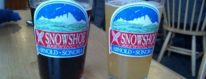 Snowshoe Brewery is one of Things TO DO in or near Arnold.