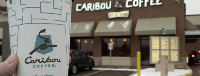 Caribou Coffee is one of Lieux qui ont plu à Elizabeth.