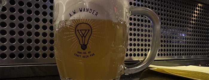 A.W. Wander is one of Syracuse Beer Destinations.