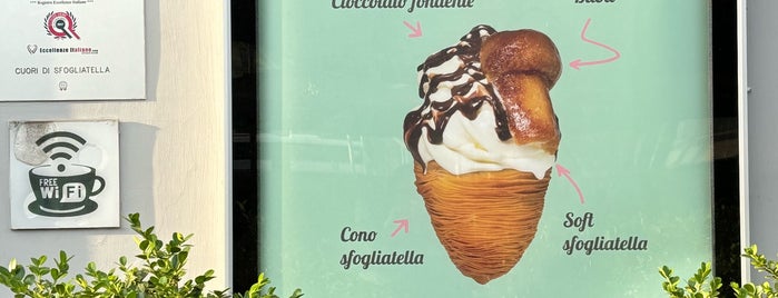 Cuori di Sfogliatella is one of Comm è bello 'o magnà (Food in Naples).