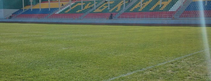 Стадион «Горняк» is one of Stadiums.