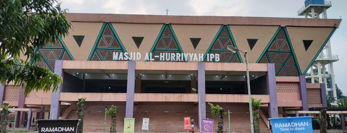 Masjid Al-Hurriyah IPB is one of Institut Pertanian Bogor.