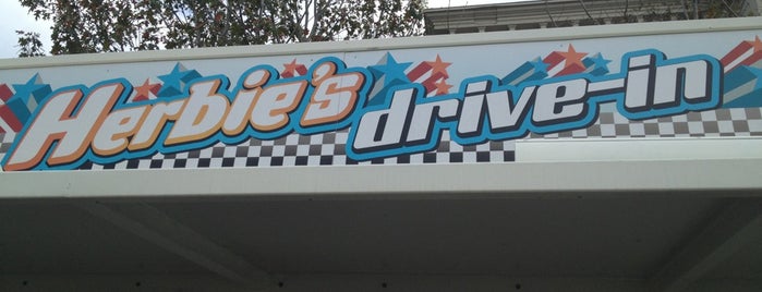 Herbie's Drive-In is one of Hurlywurld Sturdios!.