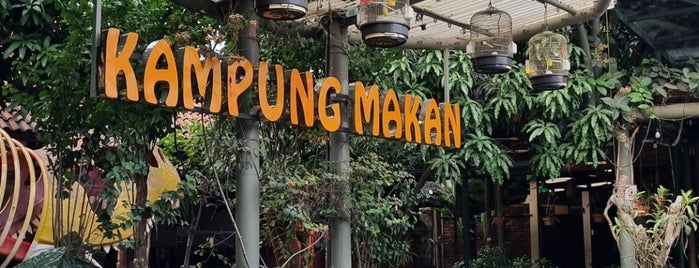 Kampung Makan is one of happy tummy...,jakarta.