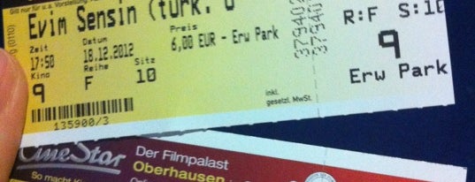 CineStar is one of Nidal´s Ruhr area favs (Germany).