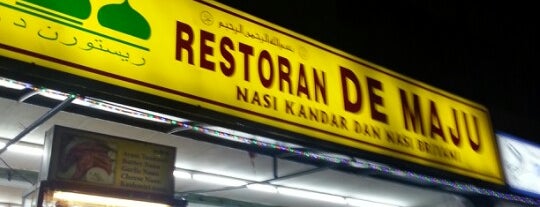 Restoran DE Maju (Seksyen 11) is one of Tempat yang Disukai Dinos.
