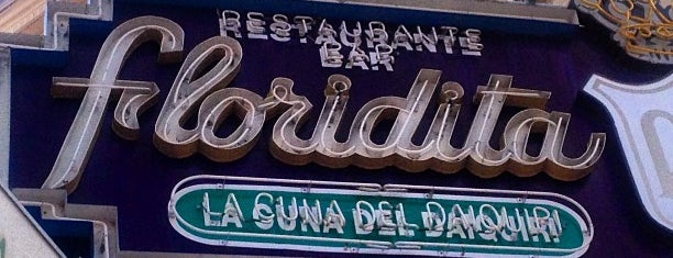 Restaurante Floridita is one of Punch's World’s Most Iconic Bars (2020).