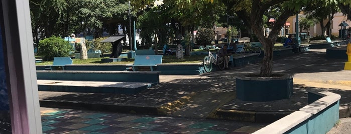 Parque Central Medardo Guido is one of สถานที่ที่บันทึกไว้ของ Kimmie.