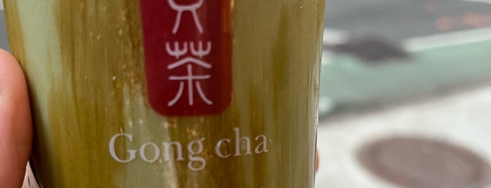 Gong Cha is one of Favorite spots.