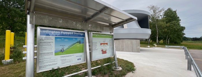 Ludington Pumped Storage Plant is one of Pentwater Destinations.