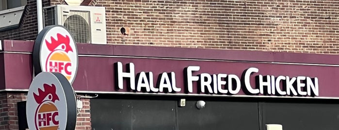halal fried chicken (HFC) is one of Places to try.
