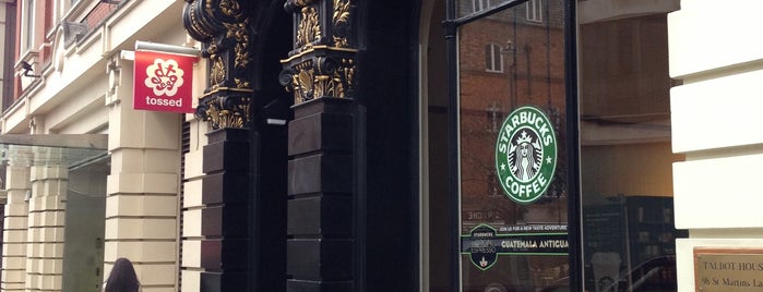 Starbucks is one of Bars & Restaurants.