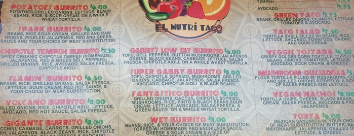 El Nutri-Taco is one of Comida Hispana PDX.