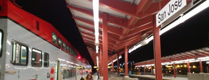 San Jose Diridon Station is one of Caltrain Stations.