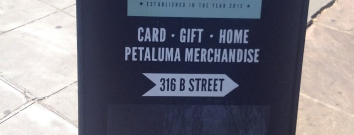 B Street Mercantile is one of Petaluma Adventures.