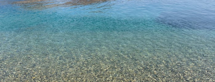 Petra Beach Patmos is one of Greek Islands.