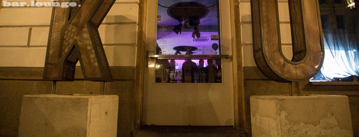 KU BAR LOUNGE is one of prazsky bary / bars in prague.