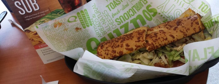 Quiznos is one of Get Yo-self a Sandvich in Ames.