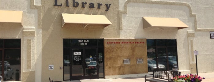 Cheyenne Mountain Branch Library is one of CS- Sites.