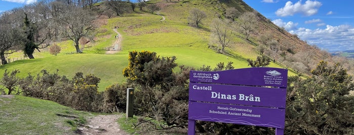 Dinas Bran Castle is one of Wales.