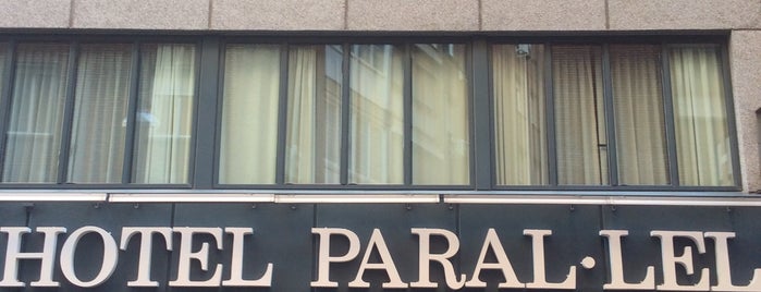 Hotel Paral·lel is one of Orte, die Ирина gefallen.