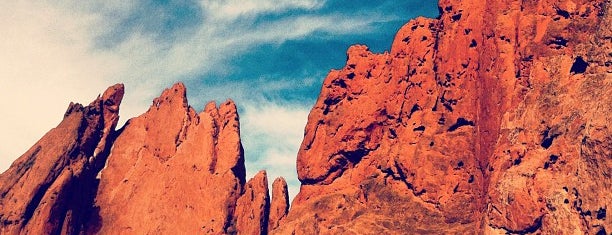 Garden of the Gods is one of Colorado High.