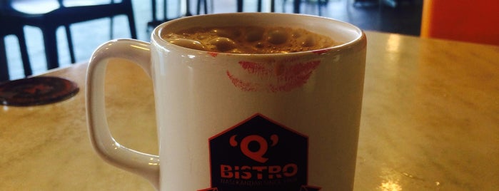 Q Bistro is one of My B'fast, Lunch, Tea Time, Dinner n Supper.