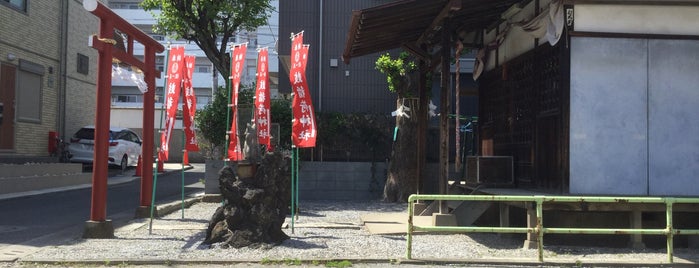 鼓稲荷神社 is one of 自転車でお詣り.