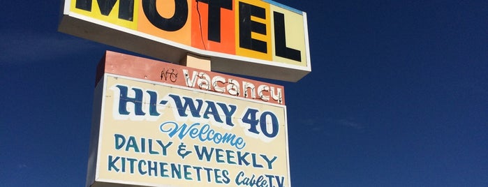 Hi Way 40 Motel is one of NEVADA: Vintage Signs & Offbeat Attractions.