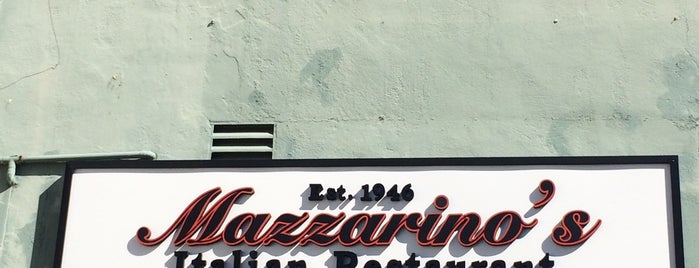Mazzarino's is one of Old Los Angeles Restaurants Part 1.