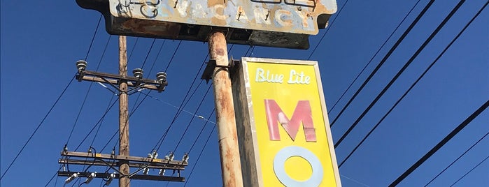 BLUE LITE MOTEL is one of Vintage LA Signs 2.