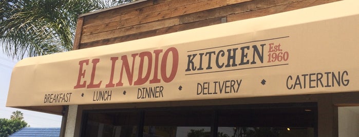 El Indio Tortilla Factory is one of Old Los Angeles Restaurants Part 1.