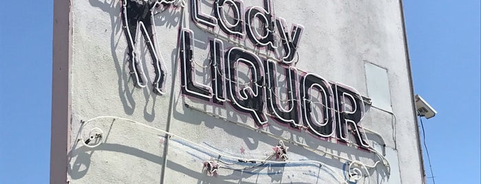 Lady Liquor is one of Nikki's Vintage L.A. Signs (including OC).