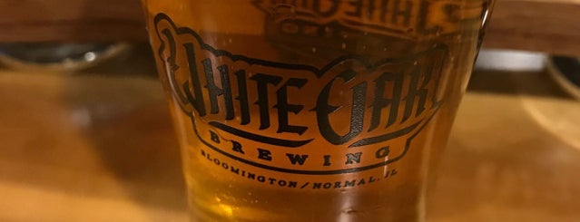 White Oak Brewing Taproom is one of Bloomington-Normal, IL.