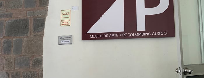 Museo de Arte Precolombino is one of Cuzco Favorites.