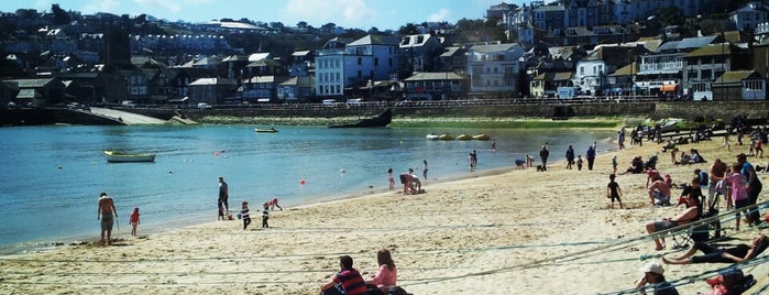 St Ives Harbour and Beach is one of Cornwall.