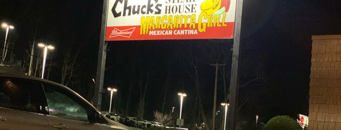 Chuck's Steakhouse & Margaritagrill is one of Top 10 dinner spots in Auburn, Massachusetts.