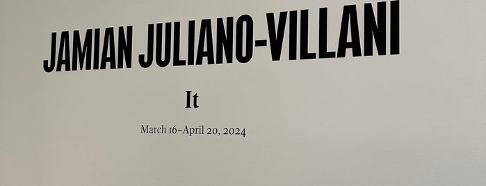 Gagosian Gallery is one of My NYC.