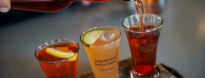 Catoctin Creek Distillery is one of VA places to try.