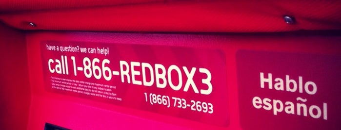 Redbox is one of Favorites.